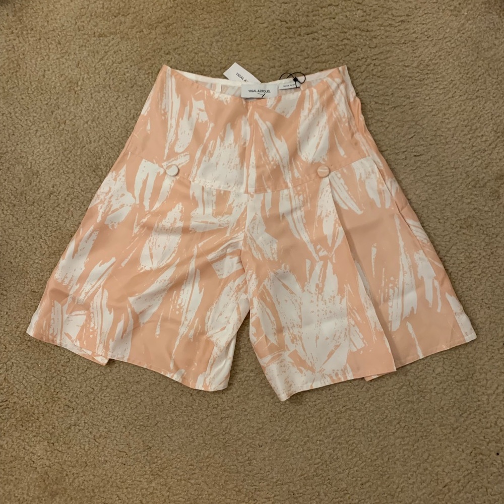 Yigal Azrouel 100% Silk shorts